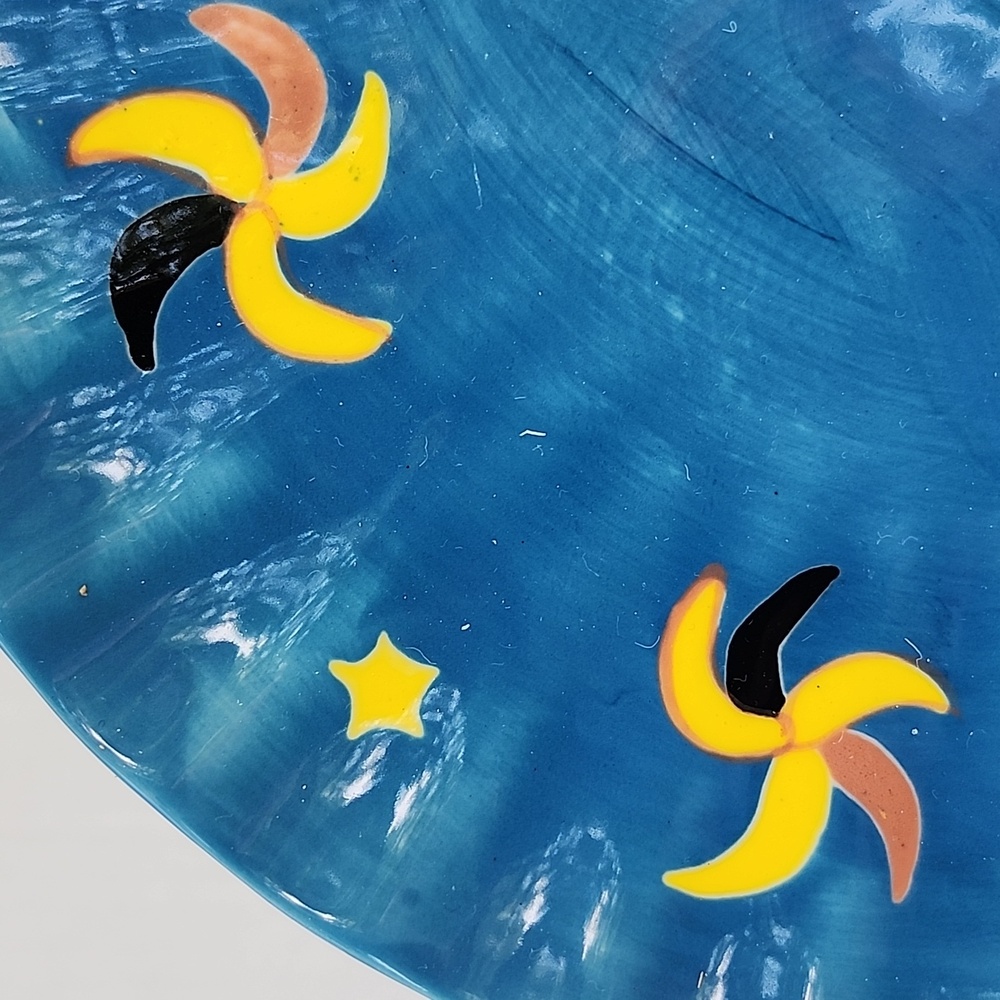 ANTHROPOLOGIE X CLAUDIA RANKIN STONEWARE CELESTIAL PLATE - Picture 4 of 8